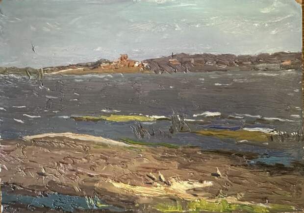 В красках родного края: уникальные работы Григория Булгакова впервые на выставке "Сантал"