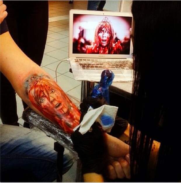 Удивительно реалистичные татуировки Валентины Рябовой  татуировки, художник