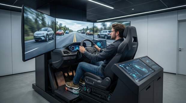 Новый автосимулятор позволяет «кататься» на машинах, которых еще нет