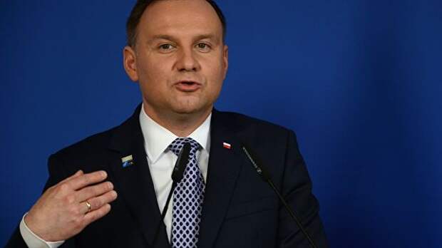 Президент Польши Анджей Дуда