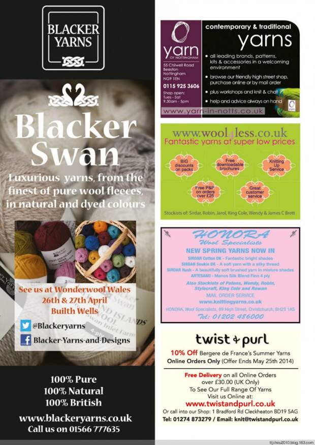 Simply Knitting №120 2014 - 紫苏 - 紫苏的博客