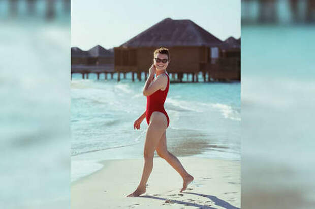 Стилистка Татьяна Брухунова снялась в купальнике на Мальдивах