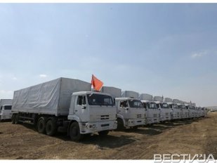 У гуманитарного конвоя не оказалось документов
