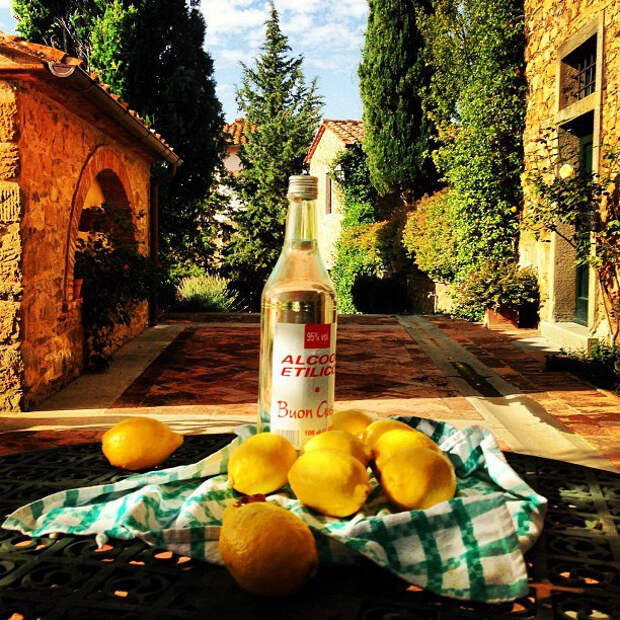 Лимончелло. limoncello. Рецепт от Ники Белоцерковской
