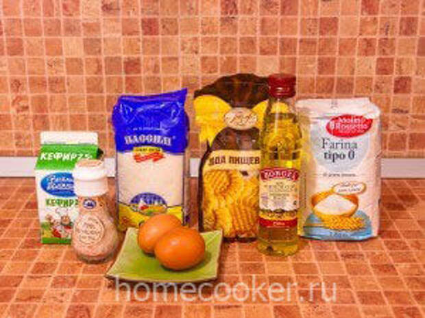 Ingredienty dlya oladij 300x225 Оладьи
