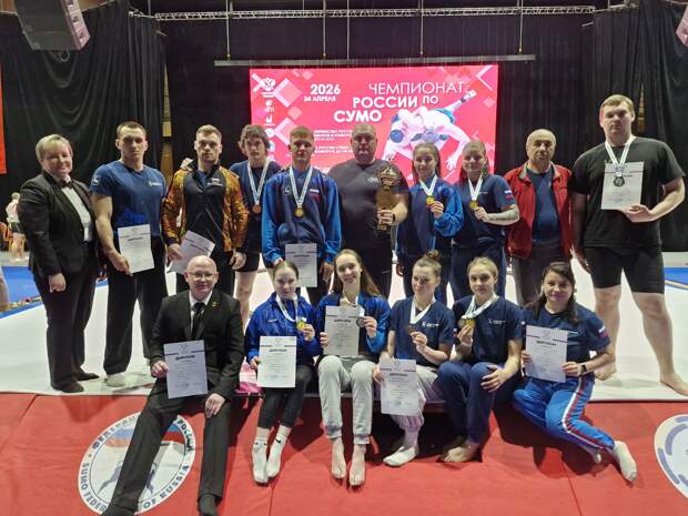 27 медалей завоевали нижегородцы на чемпионате и первенстве России по сумо