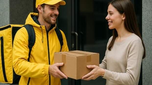 Курьер / Изображение сгенерировано ИИ ChatGPT / amic.ru