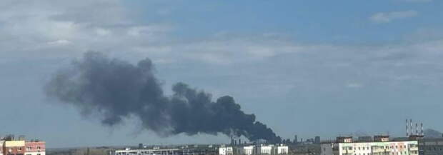 «Обломки беспилотников» ВСУ подожгли предприятие в Стерлитамаке
