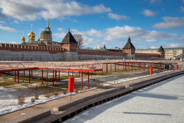 Благоустройство Казанской набережной в Туле начнут в 2027 году