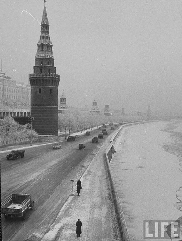 Какой была Москва в декабре 1959 года зима, москва