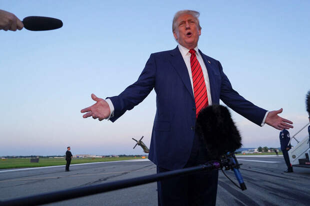 Трамп не исключил, что посетит сектор Газа в рамках визита на Ближний Восток