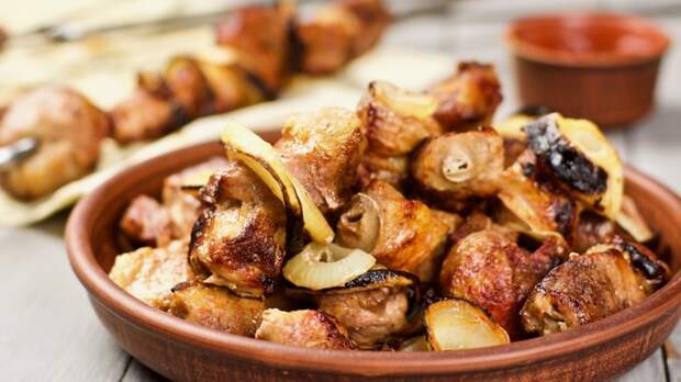 Шашлык в луковом маринаде Шашлык, Мангал, Свинина, Рецепт, Видео рецепт, Видео