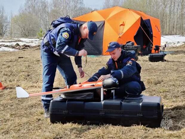 Операторы беспилотников Центра «Лидер» МЧС России улучшили навыки взаимодействия со спасателями