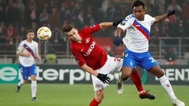 «Спартак» одержал волевую победу над «Рейнджерс» в матче Лиги Европы