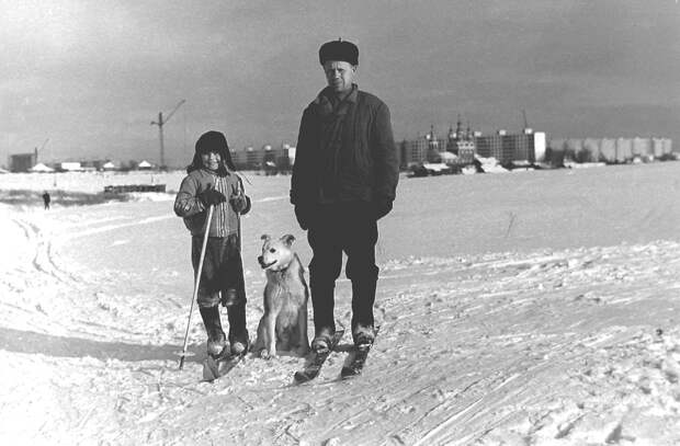 Местные, деревня Тропарёво. 1972