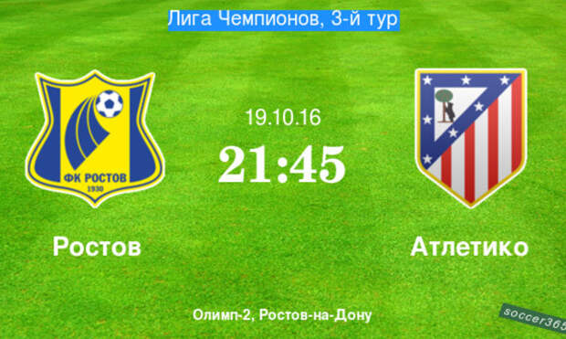 Ростов - Атлетико: превью