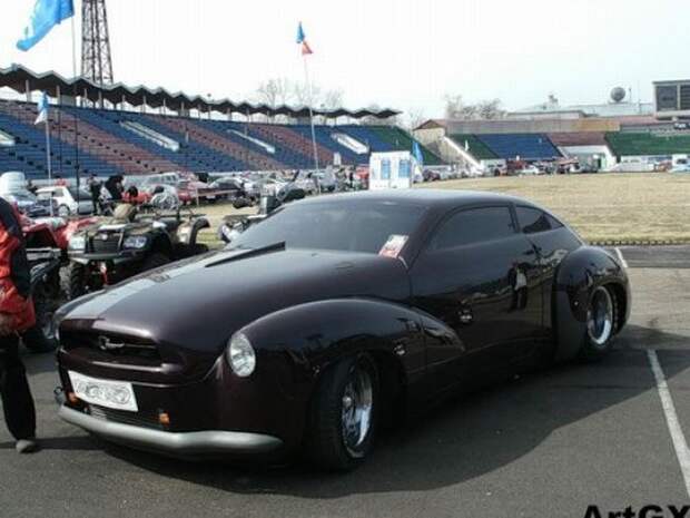 GAZ-21 concept - российский бэт-мобиль (30 фото+видео)