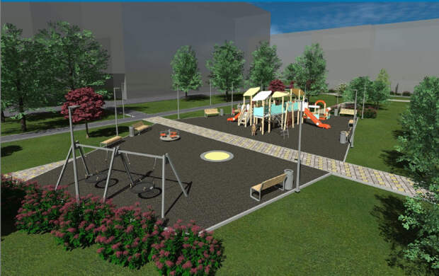 Сквер в тульском Заречье обустроят ко Дню города