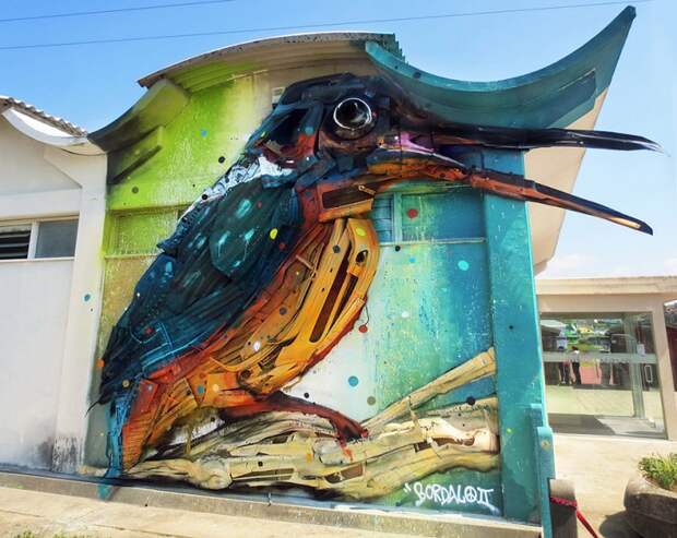 Street Art Bordalo II