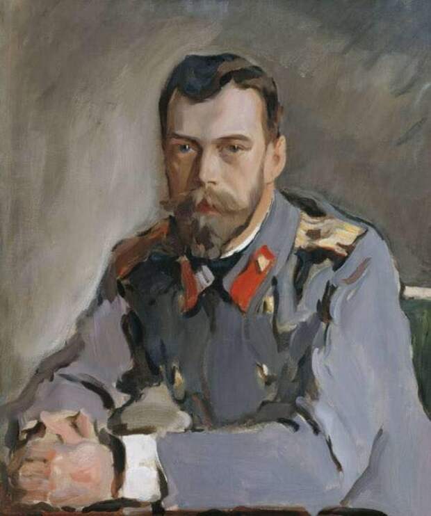 Незаконченный портрет Николая II 1900 год