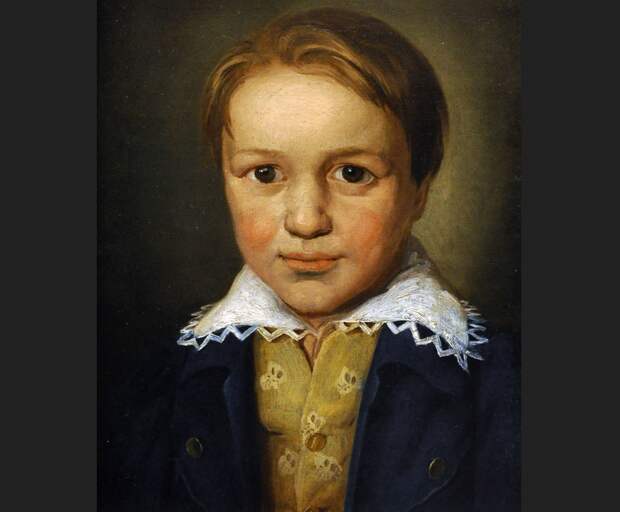 Неизвестный художник. Предполагаемый портрет Людвига ван Бетховена в 13 лет.