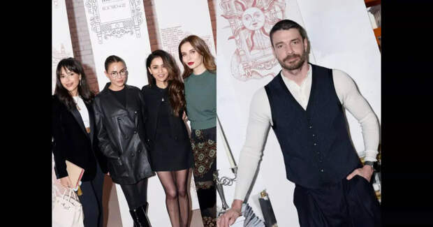 Максим Матвеев, Диана Манасир и Ксения Чилингарова посетили открытие книжного клуба Кристины Потупчик