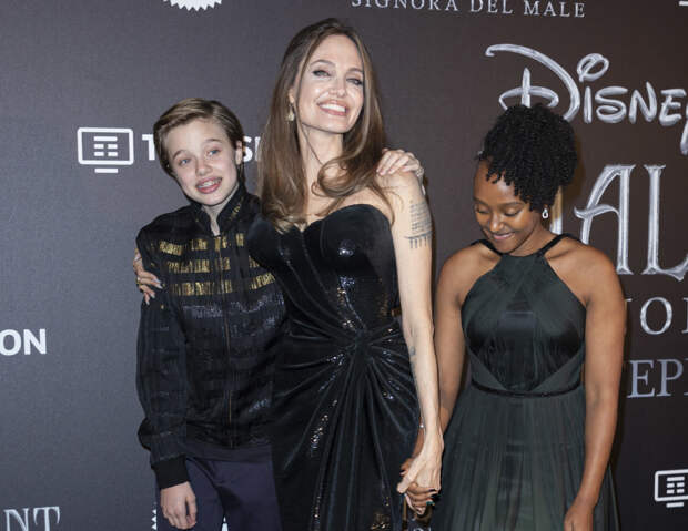 Bild: Джоли встречается со звездой «Мастера и Маргариты» Аугустом Дилем