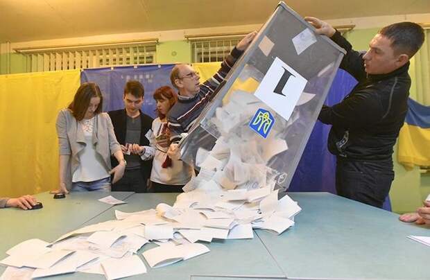На Украине объявлены первые результаты выборов