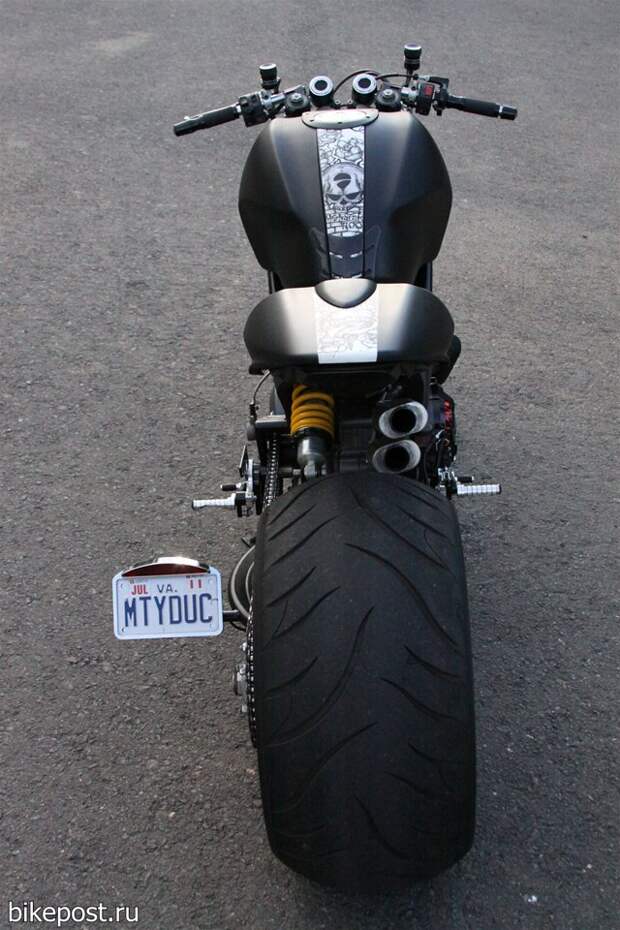 Тюнинг мотоцикла Ducati Monster 1100 2009