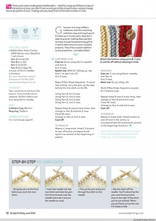 Simply Knitting №121 2014 - 紫苏 - 紫苏的博客 Simply Knitting №121 2014 - 紫苏 - 紫苏的博客