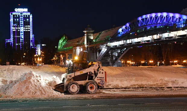 Синоптик спрогнозировал пик снегопада в Москве
