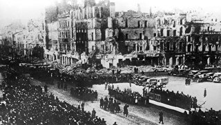 Освобождение Польши. Великая Отечественная война 1941-1945 годов. Архивное фото