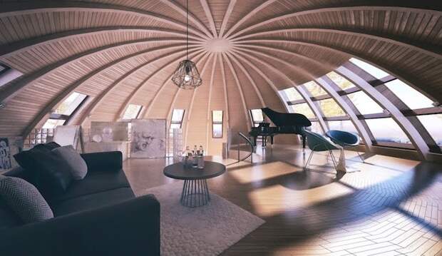 Архитекторский проект российской фирмы Skydome.