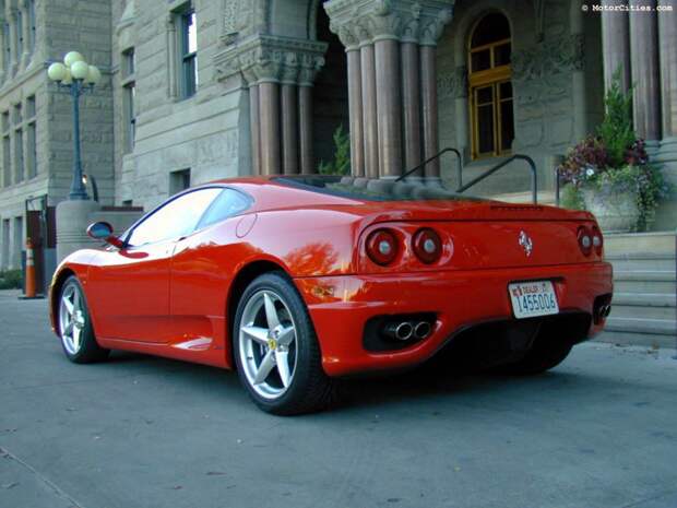 Фотографии Ferrari 360 Modena на сайте Автомобили мира