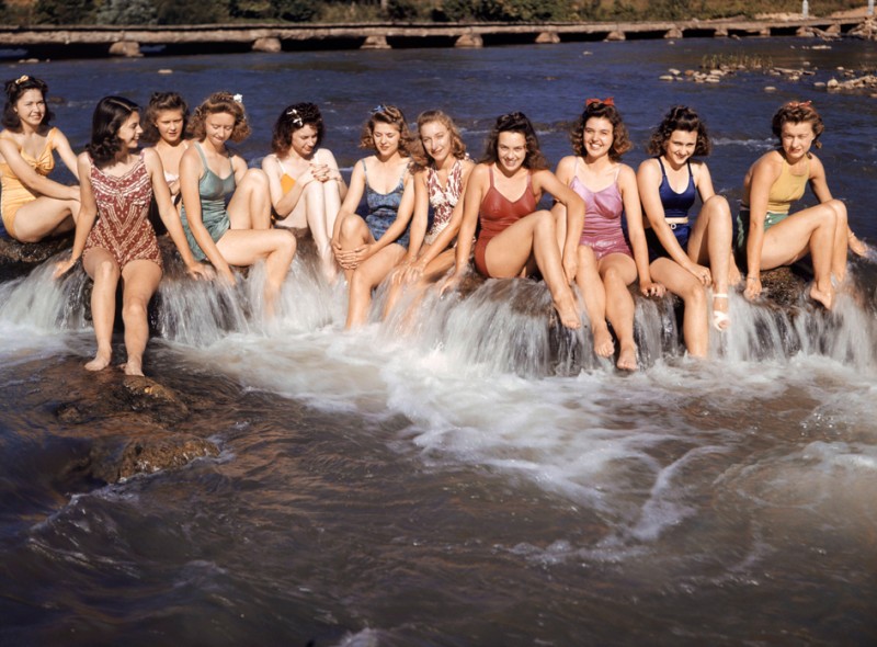 1943 Spring River Arkansas by ANthony Stewart