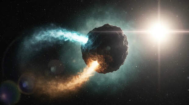 Новая загадка 3I/ATLAS: "инопланетный корабль" выбросил двойные струи у Солнца