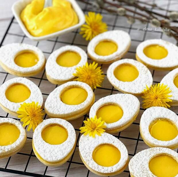 Печенье "Пасхальные яйца" - пошаговый рецепт