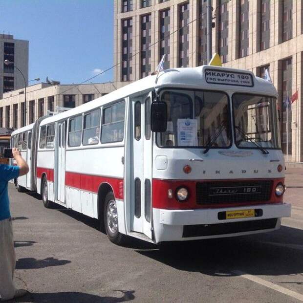 Парад ретроавтобусов в Москве интересности, парад, ретро, события