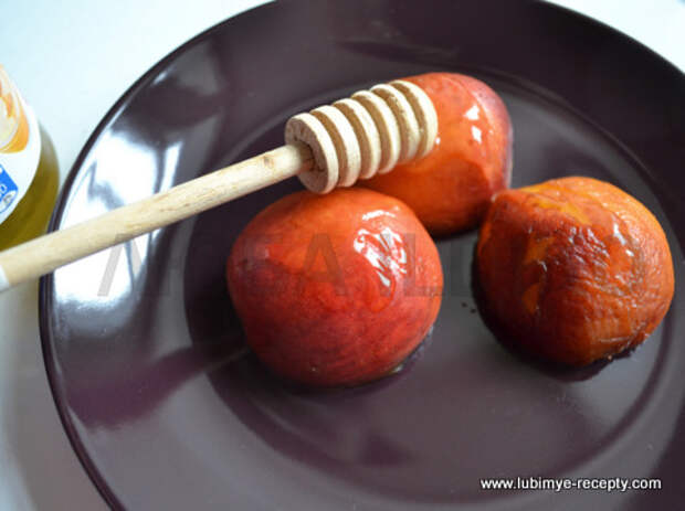 Французский десерт - жареные абрикосы с мороженым2