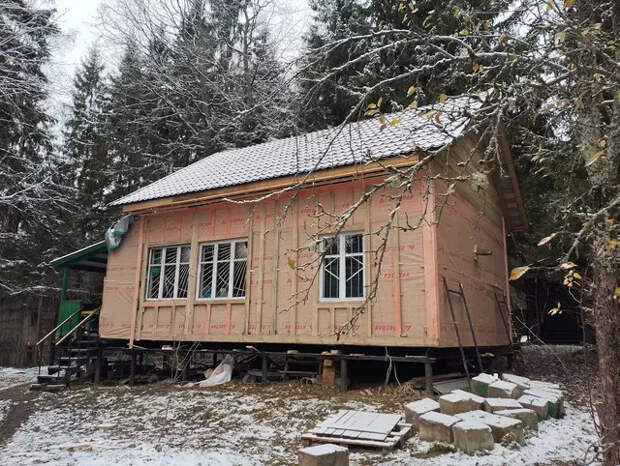 Реконструкция дачного домика Реконструкция дачного домика