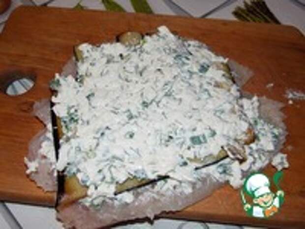 Куриный рулет с баклажаном и плавленным сыром ингредиенты
