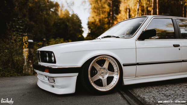 детали подвески BMW E30 air ride