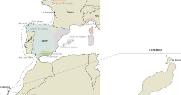 Женщины из Северной Африки оказались среди ранних колонистов Канар