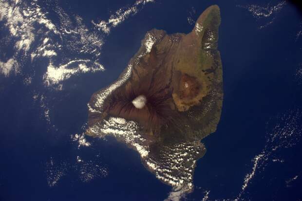 Гавайи астронавт, земля, космос, красота, мкс, планета, природа, фотография