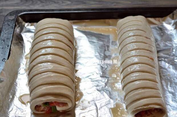 Закусочный рулет с мясом