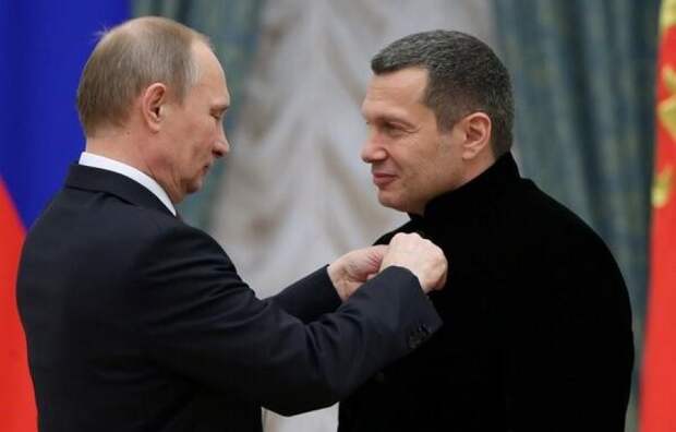 Путин наградил Соловьева орденом «За заслуги перед Отечеством»