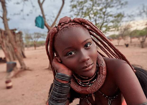 племя Химба, африканские племена, Намибия