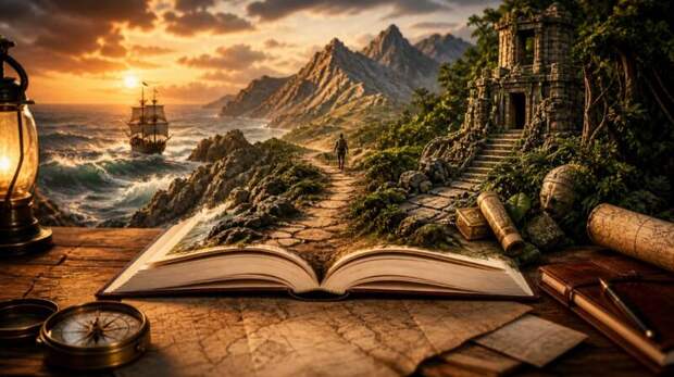 Куда уводят страницы и почему приключенческие книги снова на пике