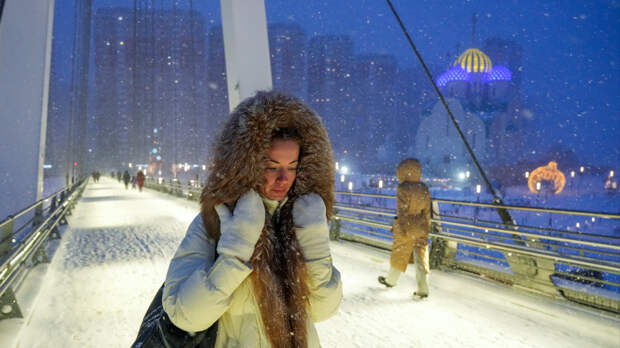 Метель бушует: первый с начала зимы сильный снегопад накрыл Москву