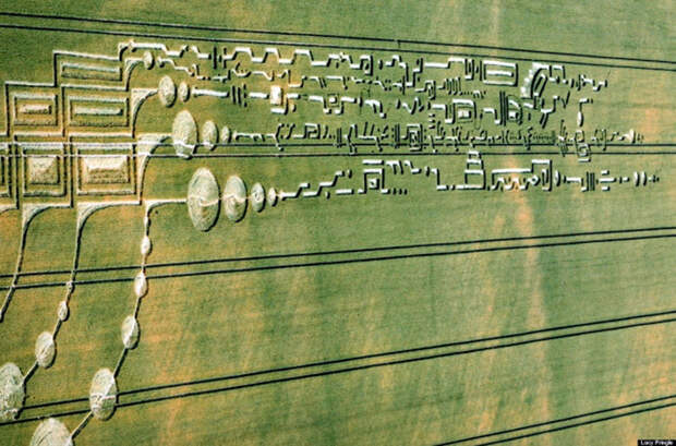 Круги на полях - это сообщения инопланетян о будущем